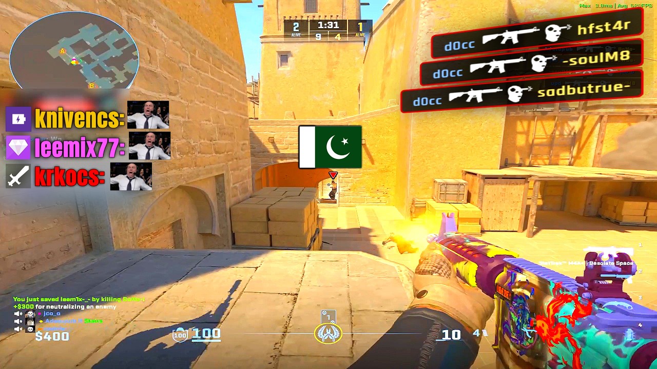 D0cC DESTROYS PAKISTANI CS2 PROS...