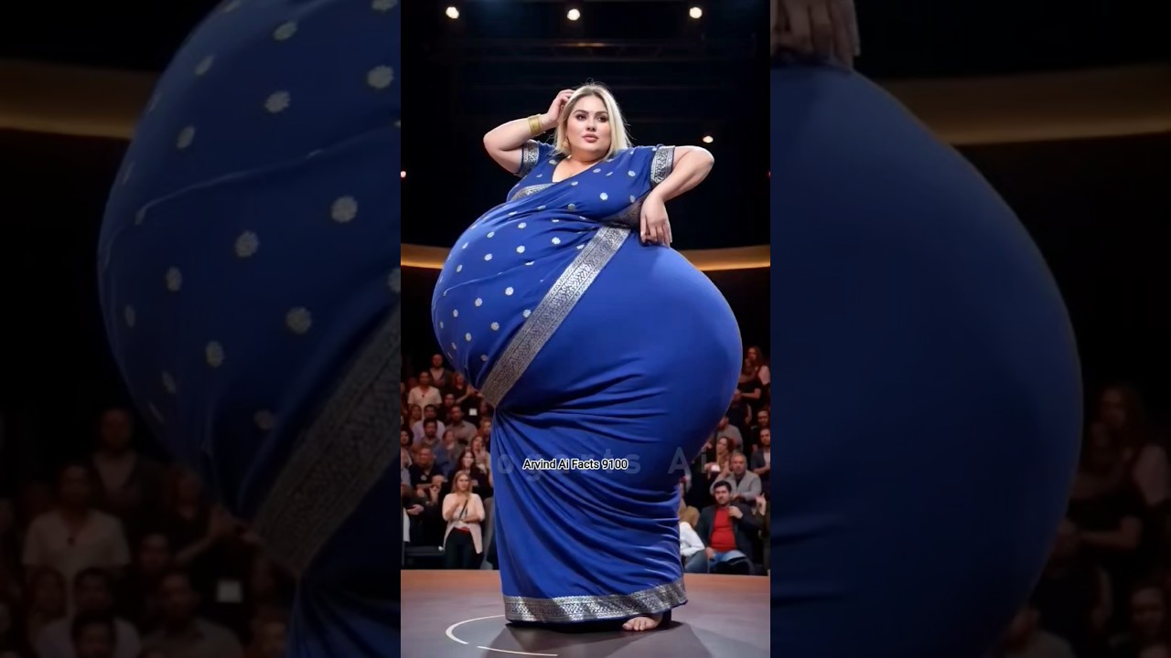 Extreme Giant Obese Russian Woman Transformation | Epic Indian Stage Royalty Look | AGT Stage 