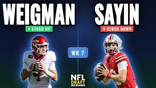 Conner Weigman Surges, Julian Sayin Falls: 5 Dynasty Risers & Fallers | Dynasty Stock Report Wk 7