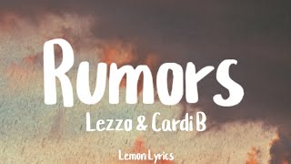 Lezzo Cardi B - Rumors Lyrics