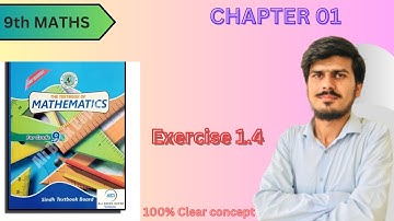 Unit 1 Exercise 1.4 Real and Complex Number class 9 Mathematics sindh text book board .