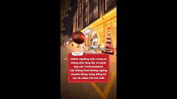 Techcombank trang trí Giáng sinh lộng lẫy, tung video CGI OOH hút mắt