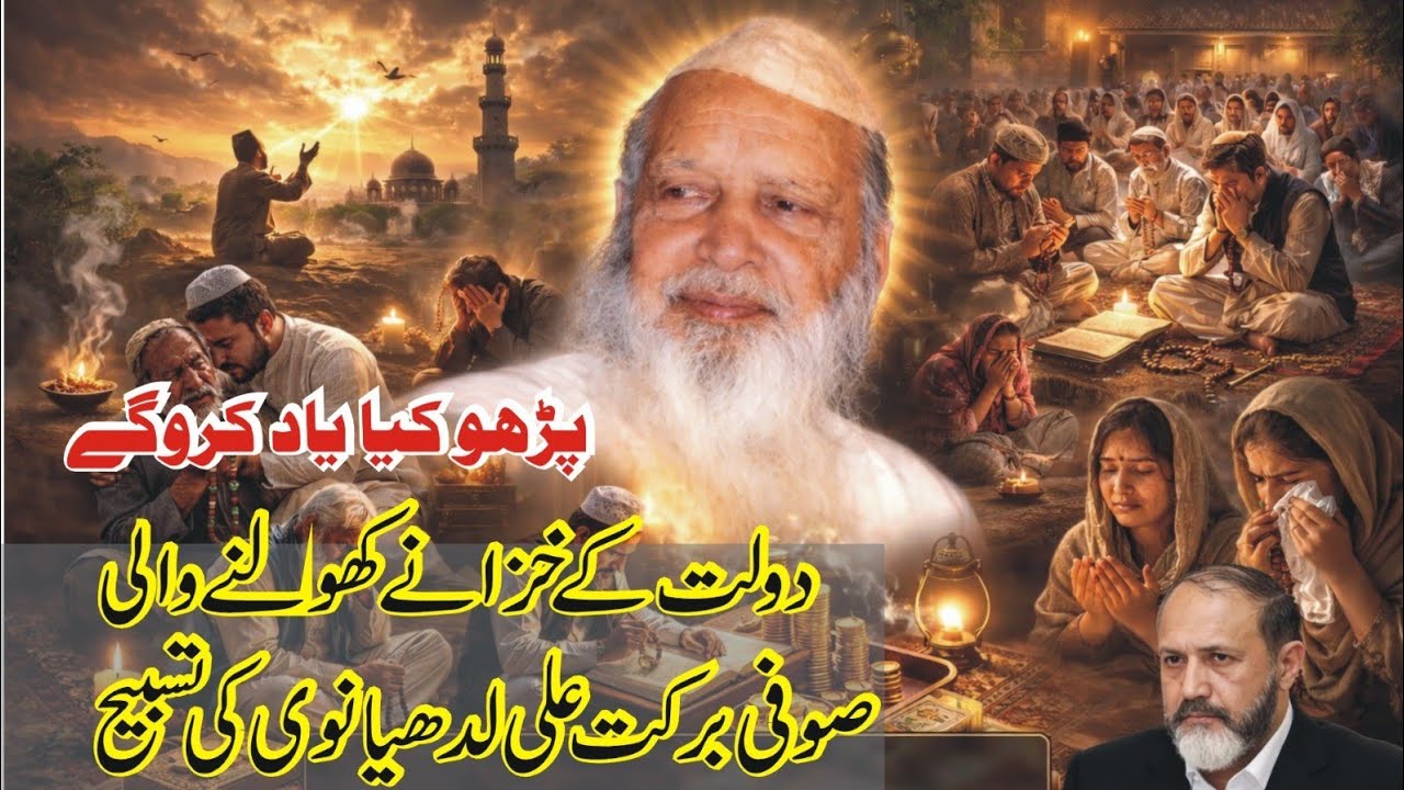 Big Powerful Wazifa For Wealth | Sufi Barkat Ali Ludhianvi | Shahid Nazir Ch 