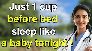 Usia 60 ke Atas? Minum INI Sebelum Tidur atau Anda Akan Terbangun Semalaman! | Kesehatan Lansia