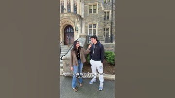 Asking Students Why They Chose Georgetown