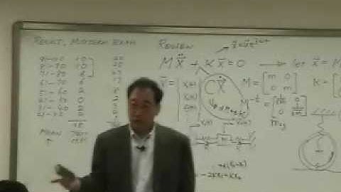 [Lecture 16-4: Modal Analysis] Mechanical Vibration by Prof. Yang-Hann Kim at KAIST