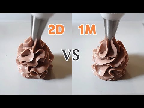 Wilton nozzle 2D and 1M comparison video  How are the two nozzles different?