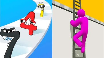 Merge Number Run VS Ladder Master - All Levels SpeedRun Gameplay Android iOS