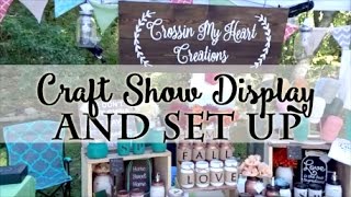 I bring you along with me to my craft show! see part of our set up
process, display, and also products!
***************************************** * f o...