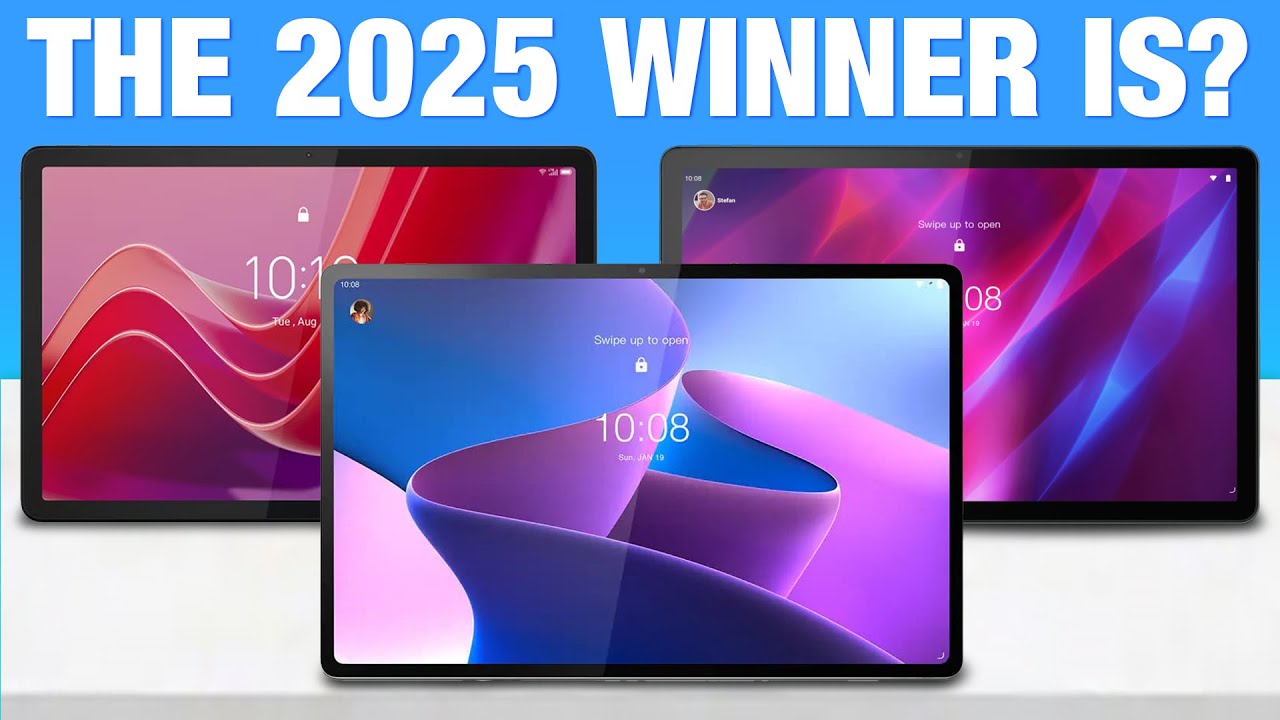 Best Lenovo Tablets 2025 - Top 5 Best Lenovo Tablets in 2025