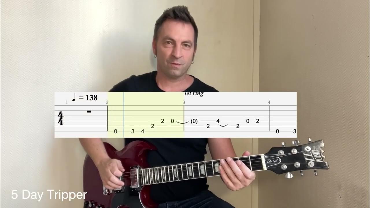 10 Easy guitar Riffs for beginners + Tabs YouTube