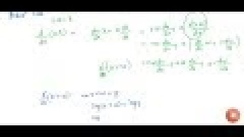 (generalization of the product rule) Let `f(x),g(x), h(x)` be three differentiable functions. Th...