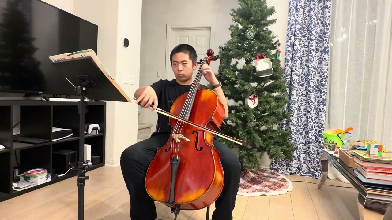 J.B. Breval Sonata in C Major Mov. 1 Suzuki Cello Book 4