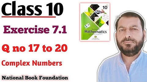 Class 10 Exercise 7.1 NBF Maths FBISE Ex 7.1 Class 10th Vector concept  Sir Nadeem Munawar 