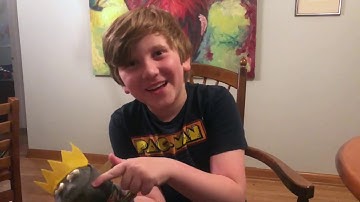 Make a sock puppet at home.