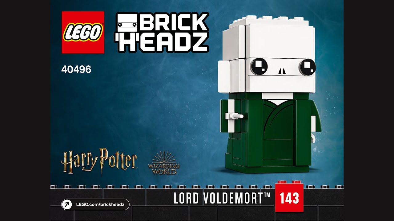 LEGO 40496 Voldemort™, Nagini & Bellatrix (4K) - building instructions 1/3