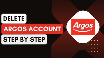 How To Delete Argos Account !