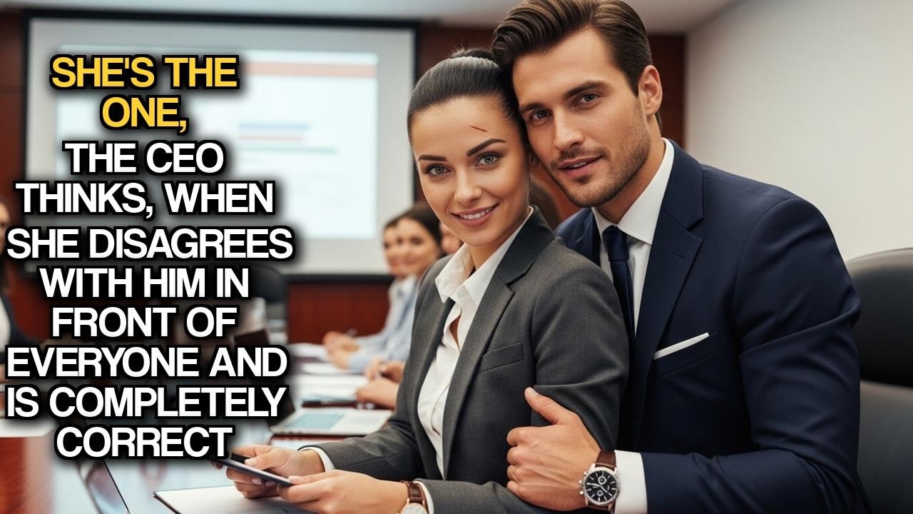 She's One, CEO Thinks, When She Disagrees With Him In Front Of Everyone And Is Completely Correct