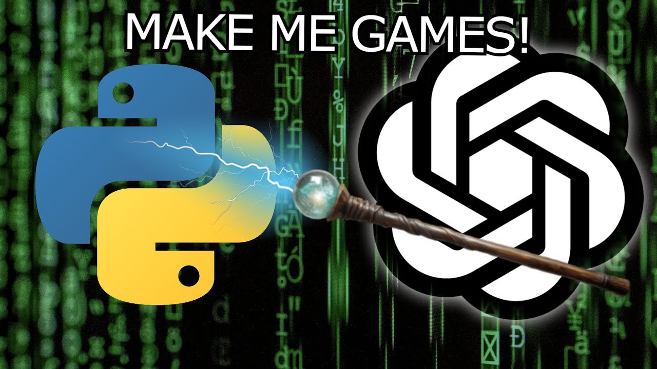 🔴ChatGPT Creates Your Python Games!🔴(GAME SWITCHED) - YouTube