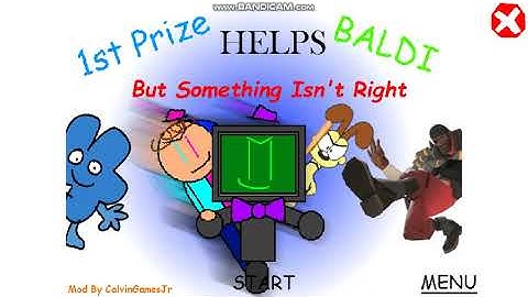 1st Prize Helps Baldi But Something Isn