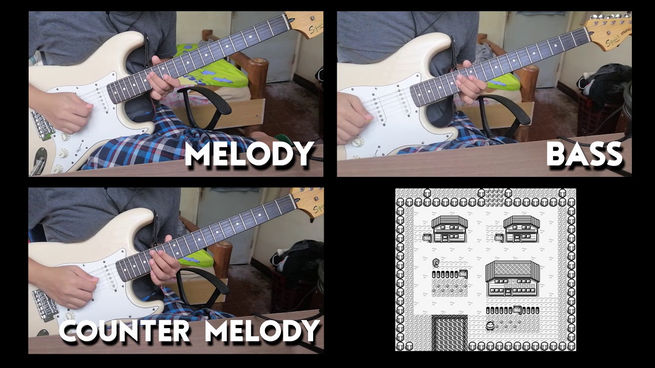 Pallet Town Gen 1 Theme 99 Accurate Guitar Cover YouTube