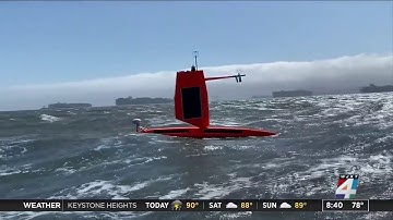 Two autonomous Saildrone Explorers will launch from Jacksonville