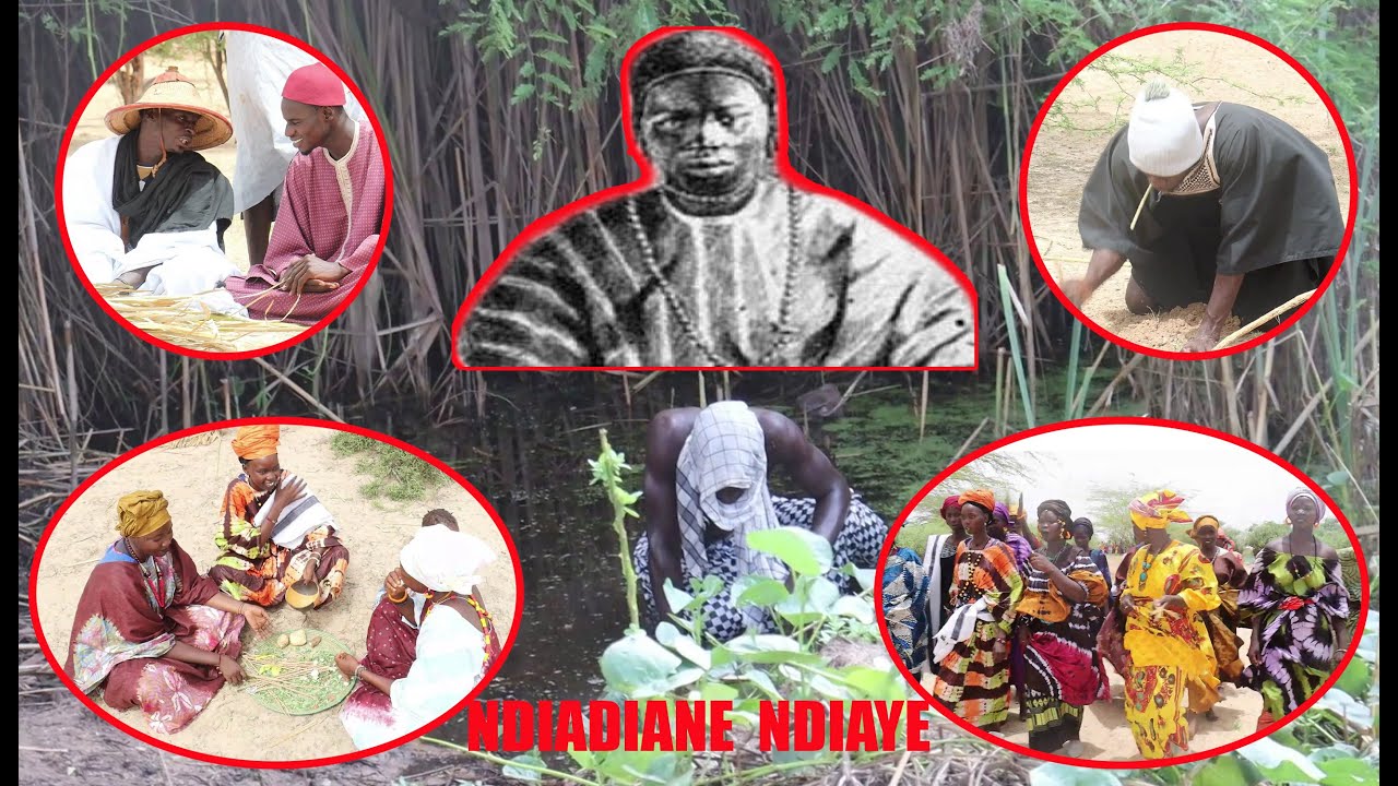 Vrai Histoire de Ndiadiane NDIAYE fondateur du royaume de Djolof en film son passage à Minguegne,son