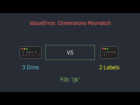 Fix NumPy ValueError: Input Operand Has More Dimensions Than Allowed | einsum Axis Error Explained