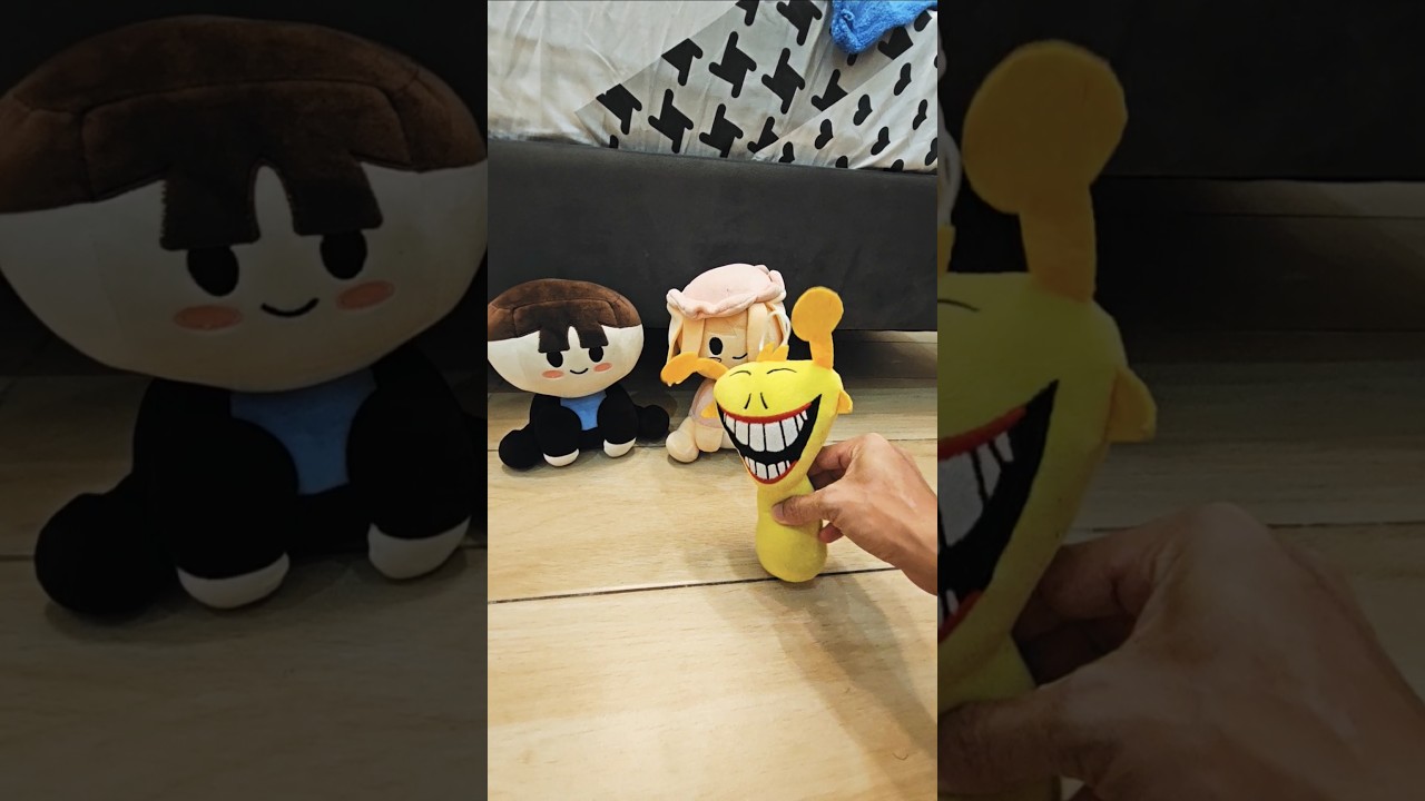 Horror Sprunki Simon trying to sneak from Bacon and Ella 🤣🤣🤣 