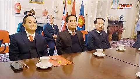 Đoàn công tác của tỉnh Thái Nguyên làm việc với Đại sứ quán Việt Nam tại Vương quốc Anh