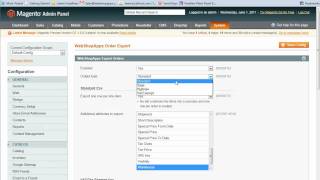 Order Export Extension from WebShopApps