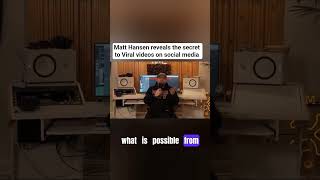 Matt Hansen shares his strategy for teasing songs on TikTok and Instagram #viral #shorts