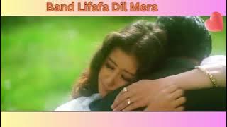 Band Lifafa Dil Mera   Kachche Dhaage   Ajay Devgn, Manisha Koirala  Lata Mangeshkar,Kumar Sanu, 90s
