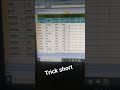 excel trick use kare hra ta nikale #excel #computer #short #shorts