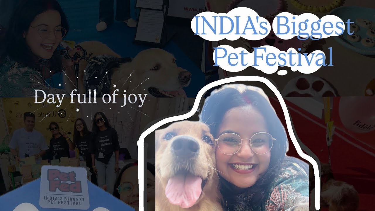 Petfed - The biggest pet festival 🥹 Most needed event ever 😍😍 Super fun day