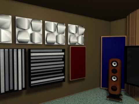 Acoustic Optimization of an Audio Listening Room