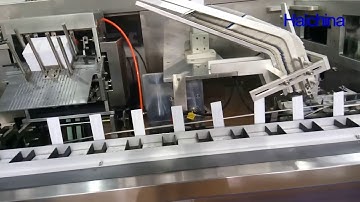 blister cartoner/horizontal blister cartoning machine/carton box packing machine