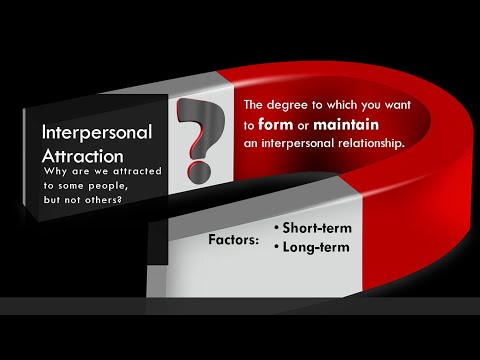 Video: Interpersonální přitažlivost: Proč se nám líbí někteří lidé a nenávidí ostatní