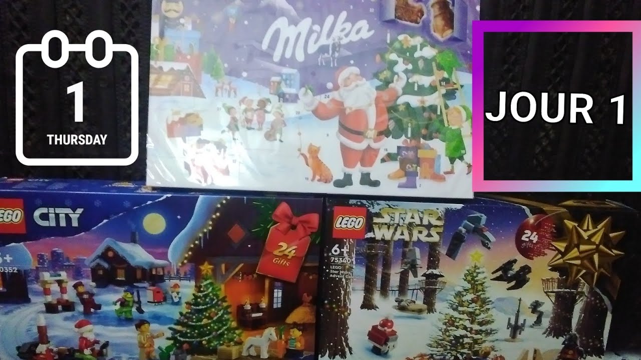 la première case de mes calendriers de l avant - YouTube