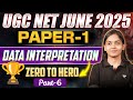 UGC NET Paper 1 Data Interpretation 🔥 | UGC NET Paper 1 June 2025 Manzil | By Kanupriya Ma'am