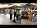 Singers in New York Subway