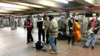 Singers in New York Subway