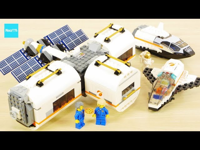 LEGO CITY 60227 Lunar Space Station Build & Review UNBOXING - YouTube