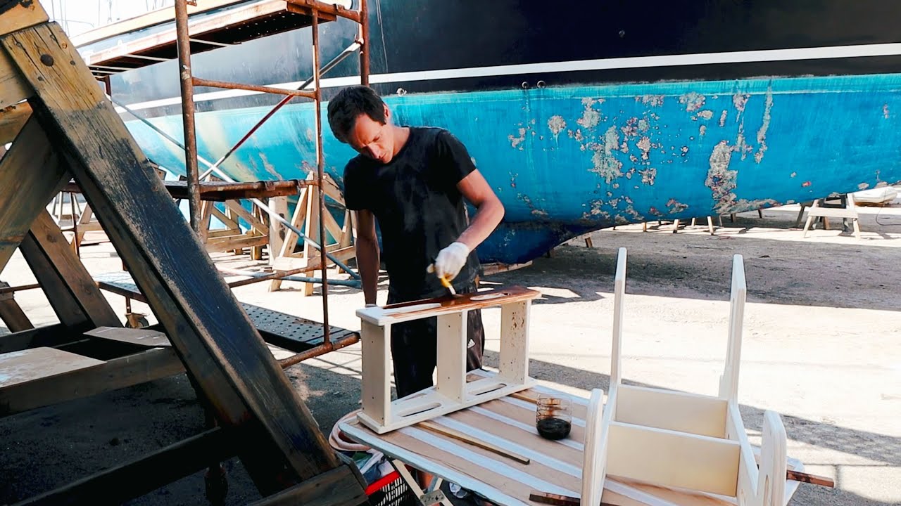 Sailboat REFIT #9 - Boatyard SIDE-PROJECTS | Sailing MAKANI Ep37