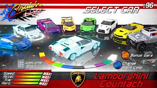 CRUISN BLAST ARCADE 2017 - FULL PLAYTHROUGH LAMBORGHINI CARS