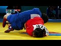 DAVLATOVA (UZB) vs RAKHMETOVA (KAZ). W Juniors 50 kg. Asian SAMBO Championships 2021