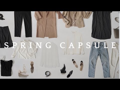 22 Pieces, Over 40 Outfits | Spring Capsule Wardrobe