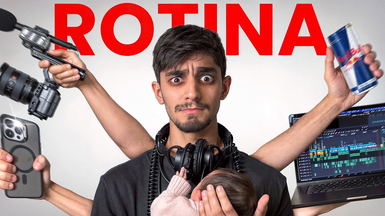 A REAL ROTINA de um CRIADOR de CONTEÚDO