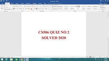 CS506 QUIZ NO 2 SOLVED 2020.Mega Collection.