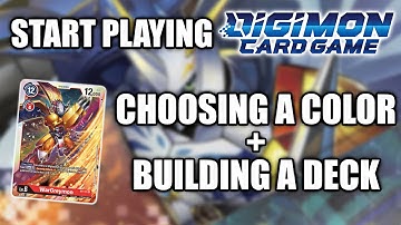 How to Start Playing the Digimon TCG: Building Your First Deck (Digimon Card Game Beginner Tutorial)